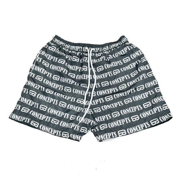 Short Full Logo Gris