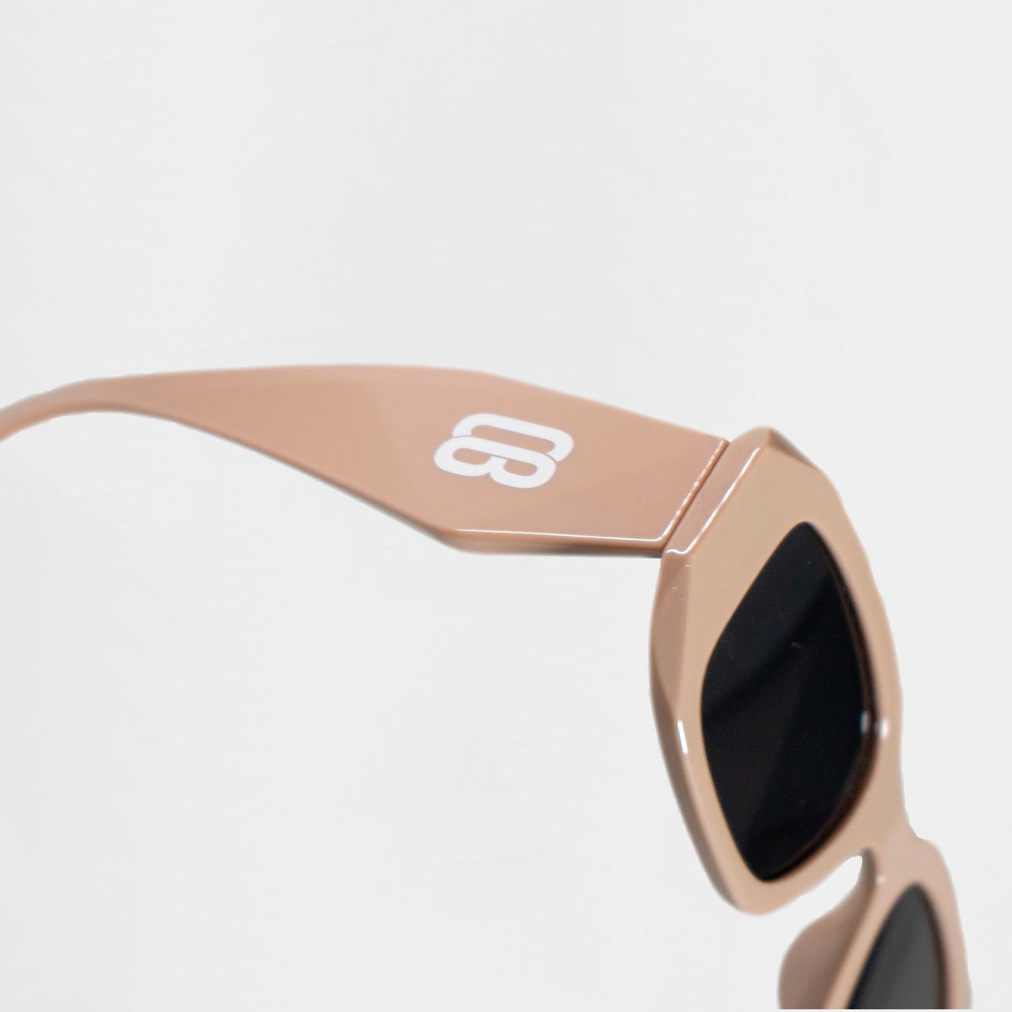 Gafas Marrones"Squared Main Logo"