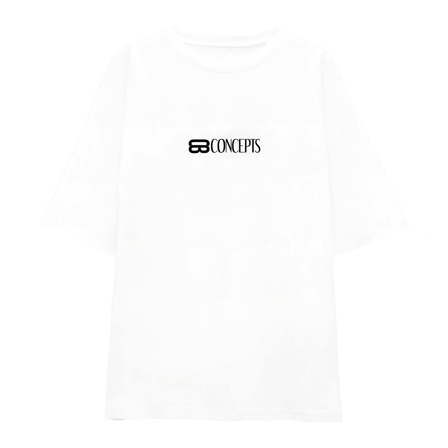 Main Logo White Oversized Tee