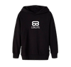Main Logo Black Oversized Hoodie